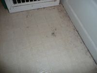 Dirty floor