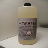 Bottle of Mrs. Meyer's cleaner