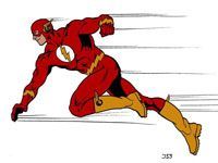picture of comic books flash