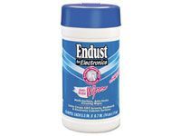 container of endust wipes