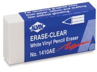 white vinyl eraser