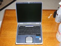 a clean laptop