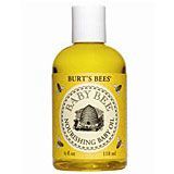 bottle of burt's bees baby oil