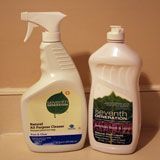 bottles of seventh generation cleaners